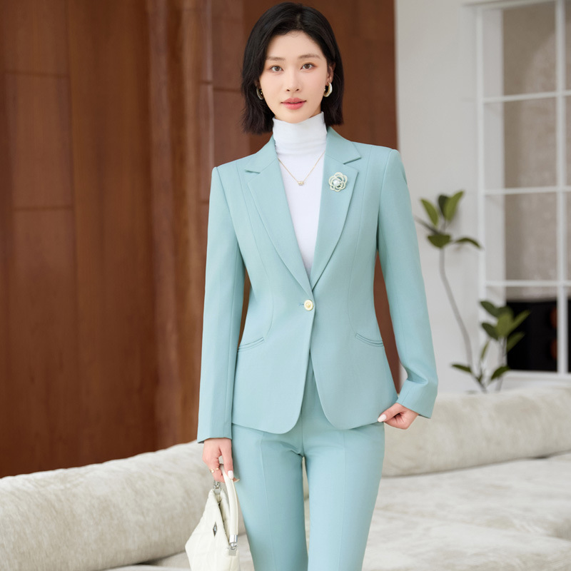 ホワイトカラー 新しい長袖スーツセット 通勤 ビジネス フォ - Women Formal Wear White Shirt のレビューと価格