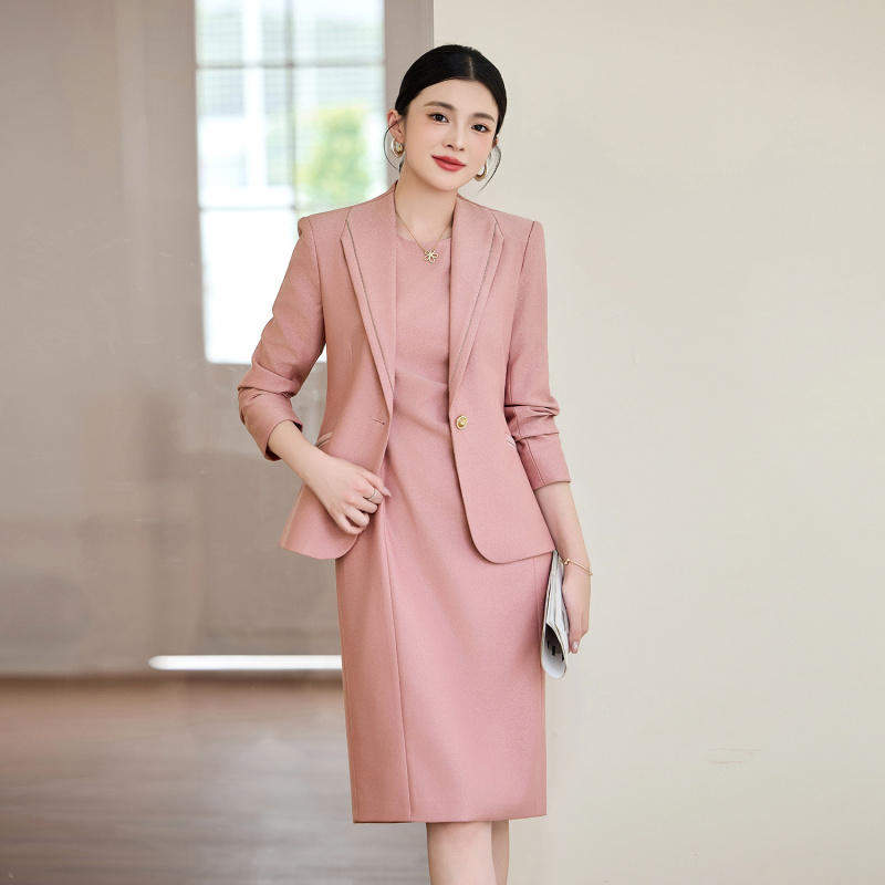 ピンクのスーツ 女性用2025新作 プロフェッショナルフォー - Women Formal Wear Pants のレビューと価格
