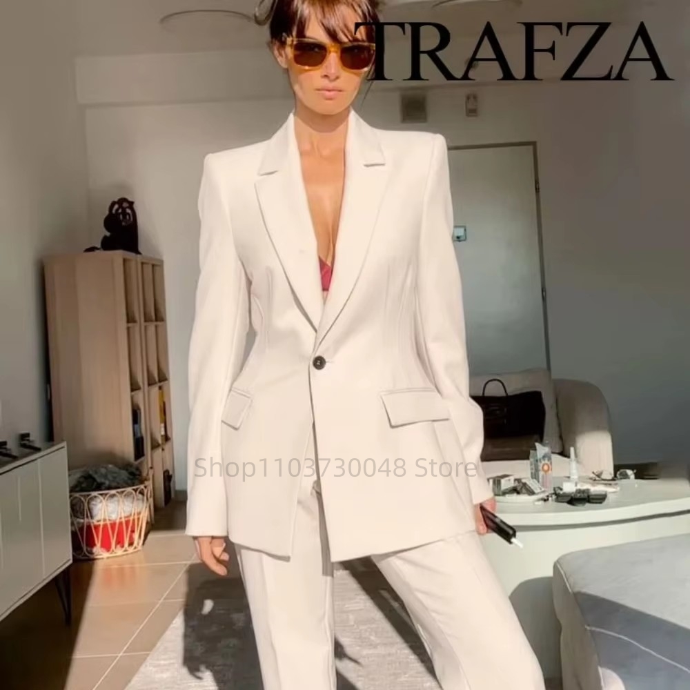 ファッションオフィスレディースブレザーとパンツスーツフォーマ - Women Formal Wear Blazers のレビューと価格